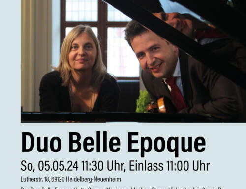 Kultur im Alten Schulhaus: Duo Belle Epoque