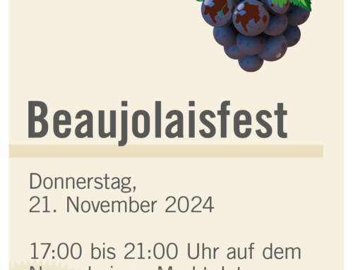 Beaujolaisfest am 21.11.2024